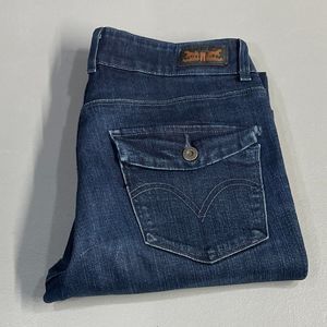 Levi's Mid Rise Skinny Women's Size 6M W28/L32 Dark Wash Blue Jeans